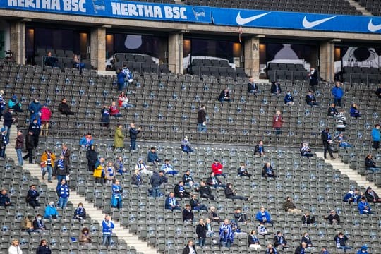 Hertha BSC wird vorerst keine Zuschauer einplanen können.
