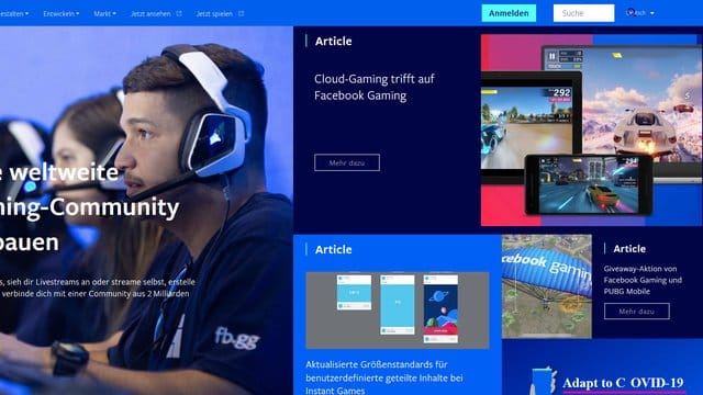 Auf Browser, Android-Geräte sowie US-Testerinnen und -Tester ist Facebooks Cloud-Gaming zunächst bechränkt. Auf Browser, Android-Geräte sowie US-Testerinnen und -Tester ist Facebooks Cloud-Gaming zunächst bechränkt.