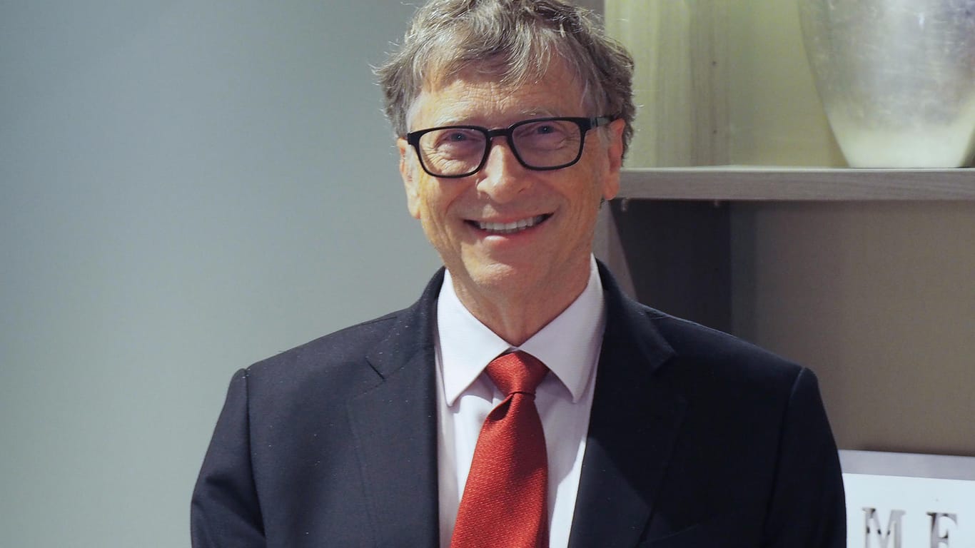 Bill Gates: Der US-Milliardär wird am 28. Oktober 65 Jahre alt.