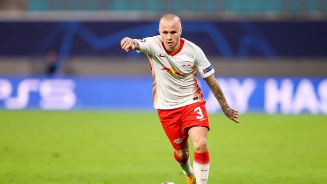 Angeliño ist mit Leipzig in Manchester gefordert.