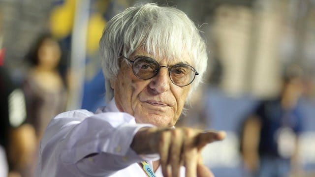 Bernie Ecclestone wird 90 Jahre alt.