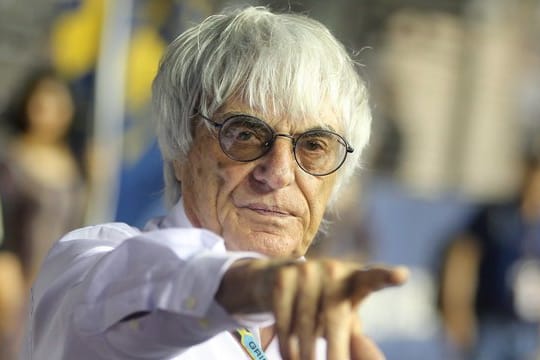 Bernie Ecclestone wird 90 Jahre alt.