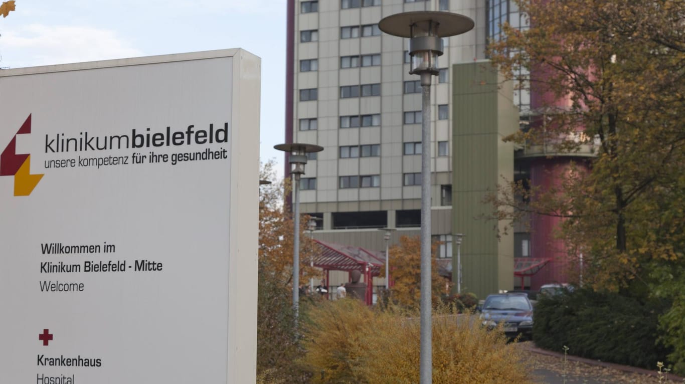 Das Klinikum Bielefeld-Mitte (Archivbild): Dort sind Patientenbesuche wegen der Corona-Pandemie vorerst nicht mehr möglich.
