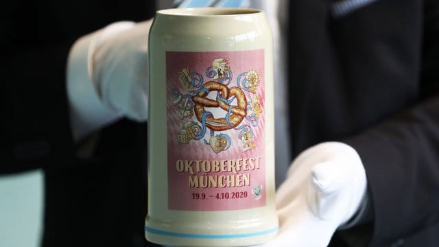 Der Oktoberfest-Bierkrug blieb in diesem Jahr leer.