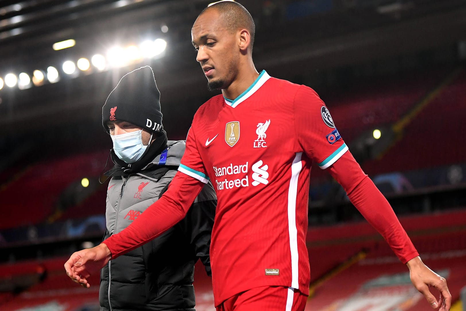 Fabinho: Der Brasilianer fällt vorerst aus.