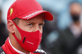 Ist mit seinem Ferrari-Team in Imola gefordert: Sebastian Vettel.
