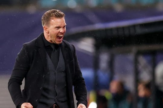 Jubelt RB-Coach Julian Nagelsmann mit Leipzig auch in Old Trafford?.