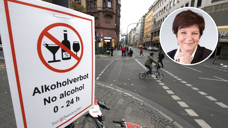 Alkoholverbotsschild (Symbolbild): Es drohen neue, schärfere Maßnahmen zur Eindämmung der Pandemie.