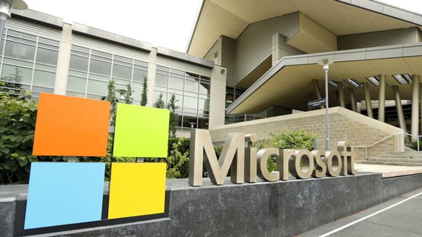 Das Microsoft Visitor Center in Redmond, Washington.