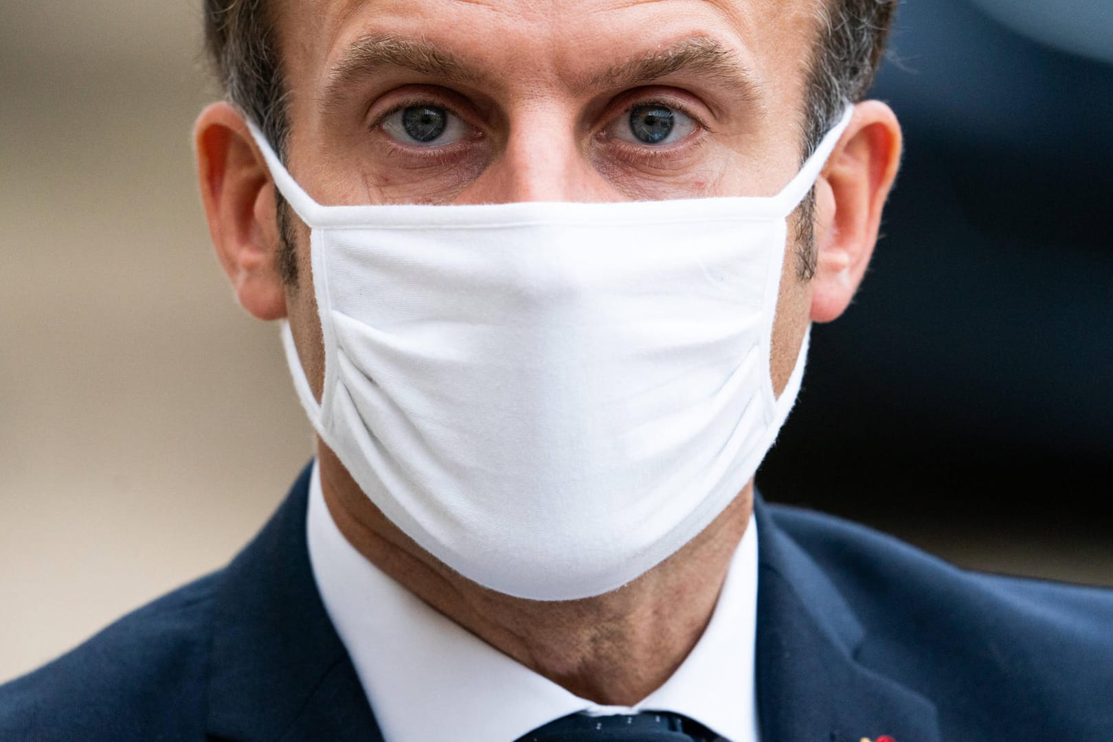Frankreichs Präsident Emmanuel Macron: Die Schulen sollen anders als im Frühjahr geöffnet bleiben.