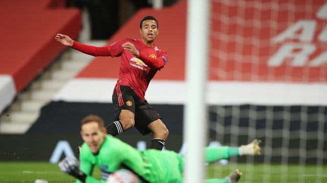 Mason Greenwood brachte Man United gegen Leipzig auf die Siegerstraße.