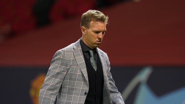 Julian Nagelsmann war nach der deutlichen Niederlage bedient. Julian Nagelsmann war nach der deutlichen Niederlage bedient.