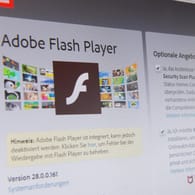 Der Flash Player: Der Support für die Software endete am 31. Dezember.