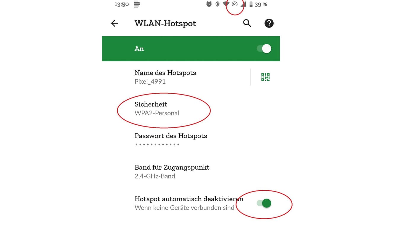 WLAN-Hotspot auf dem Smartphone einrichten: Auf diese Punkte sollten Sie achten.