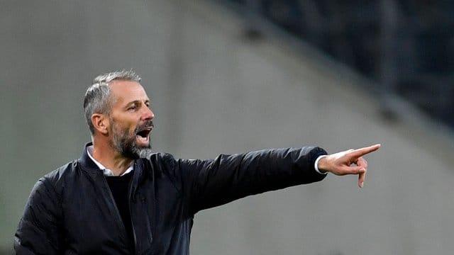 Trainer Marco Rose leistet erfolgreiche Arbeit in Mönchengladbach.