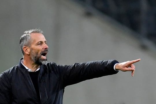 Trainer Marco Rose leistet erfolgreiche Arbeit in Mönchengladbach.