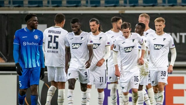 Die Hoffenheimer siegten bei KAA Gent mit 4:1.