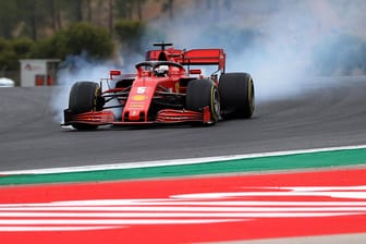 Sebastian Vettel am vergangenen Wochenende beim Großen Preis von Portugal. Auf den viermaligen Weltmeister und Ferrari kommt nun das dritte "Heimrennen" der Saison zu.