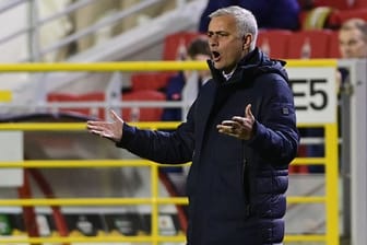 José Mourinho ärgerte sich über die Leistung seiner Mannschaft.
