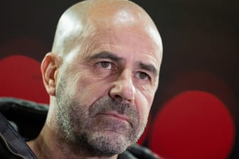 Leverkusens Trainer, Peter Bosz.
