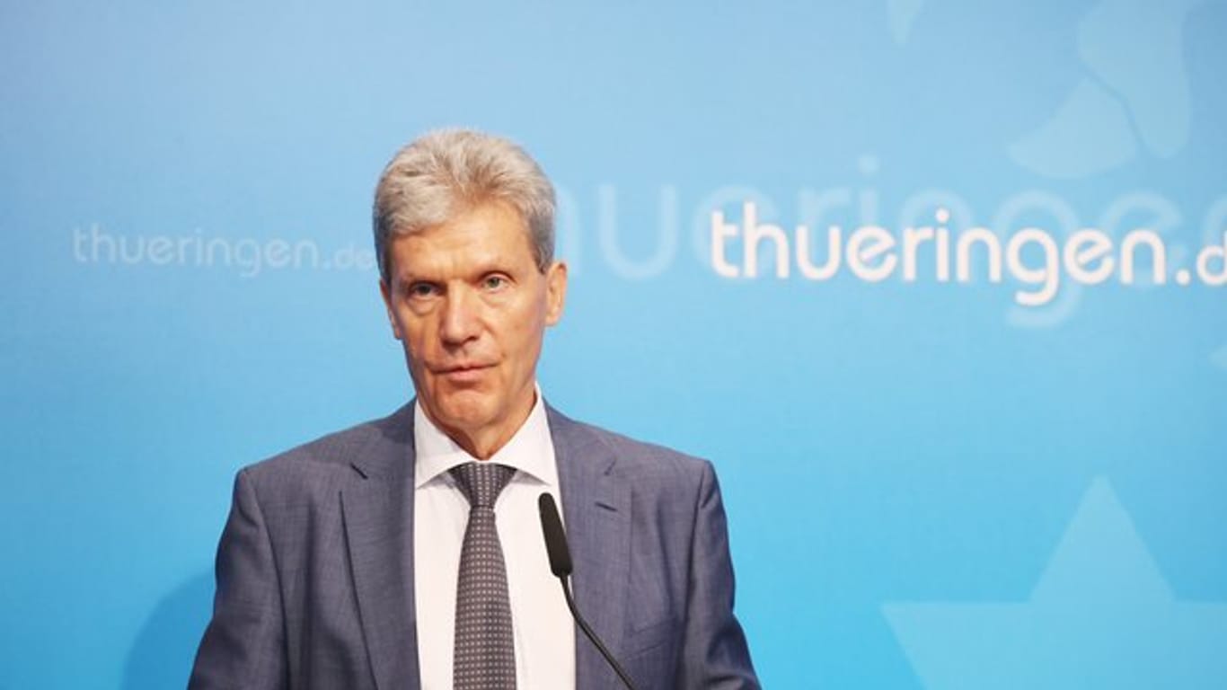 Helmut Holter (Linke), Bildungsminister in Thüringen