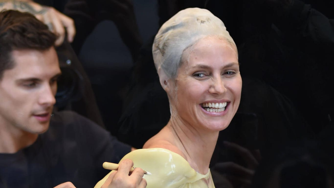 Heidi Klum: Hier verwandelte sich das Model 2019 in einen Alien-Cyborg.