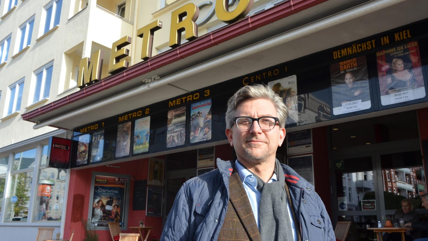Jan Sellner, Geschäftsführer des Metro-Kinos: "In einem Kino, wo man ohne Alkohol weit auseinander sitzt – da sehe ich keine Gefahr."