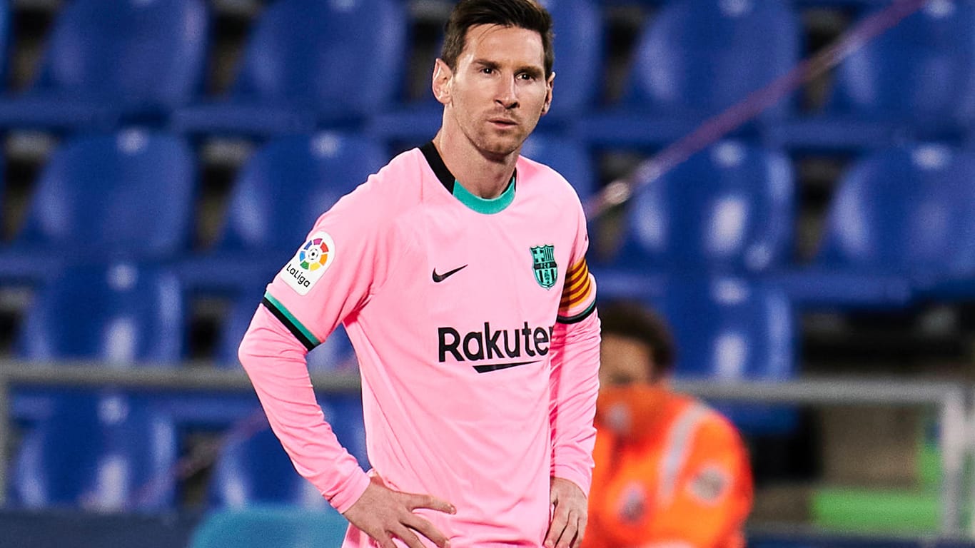 Blick in eine ungewisse Zukunft? Lionel Messi und der FC Barcelona.