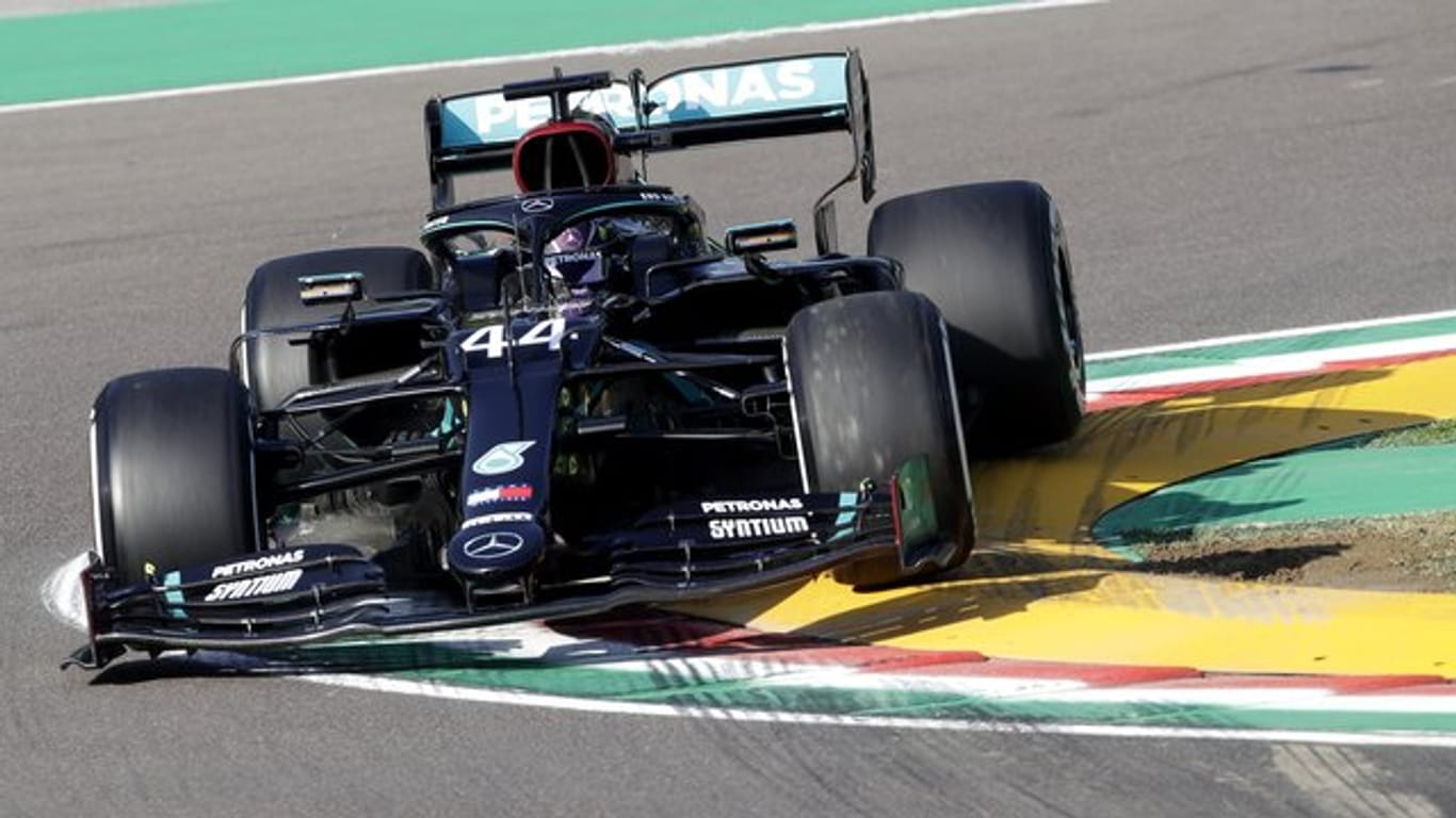 Lewis Hamilton fuhr die Bestzeit im Training.