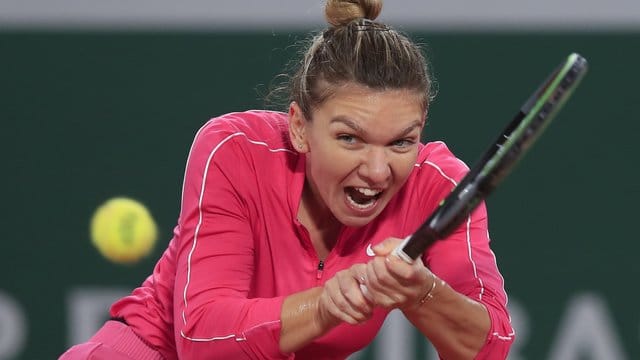 Wurde positiv auf das Coronavirus getestet: Simona Halep aus Rumänien.