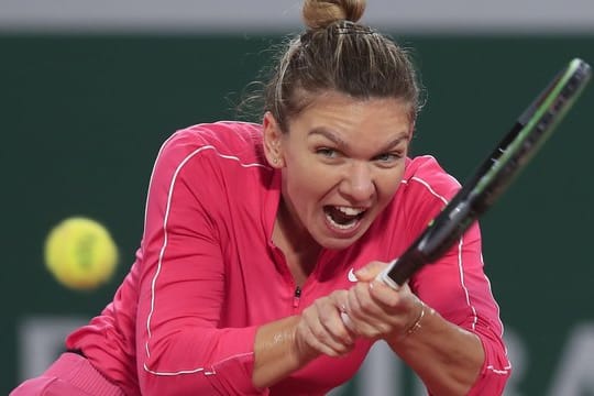 Wurde positiv auf das Coronavirus getestet: Simona Halep aus Rumänien.