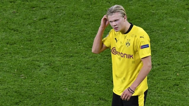 Erling Haaland wird aufgrund von Knieproblemen am 6. Erling Haaland wird aufgrund von Knieproblemen am 6.