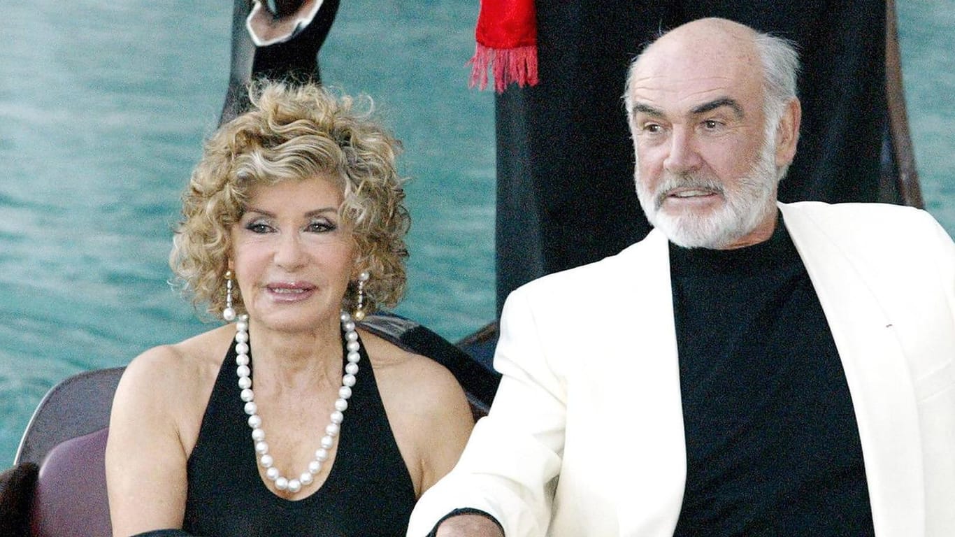 Sean Connery und Micheline Roquebrune: Das Paar lernte sich 1970 auf einem Golfplatz kennen.