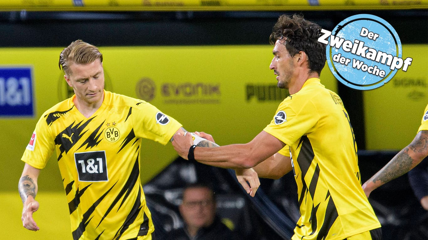 Marco Reus (l.) und Mats Hummels: Zwei Dortmunder Topspieler, doch wer von ihnen ist der bessere Kapitän?