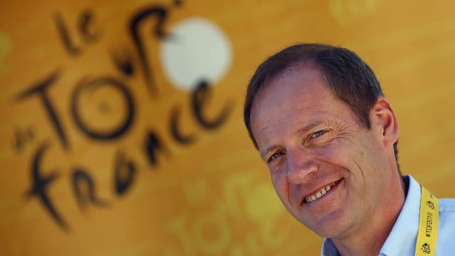 Christian Prudhomme, Leiter der Tour de France, stellte die Route für die Tour 2021 vor.