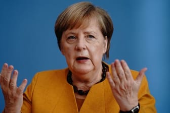 Bundeskanzlerin Angela Merkel (CDU) informiert über die Ergebnisse des Kabinetts zu den Corona-Maßnahmen.