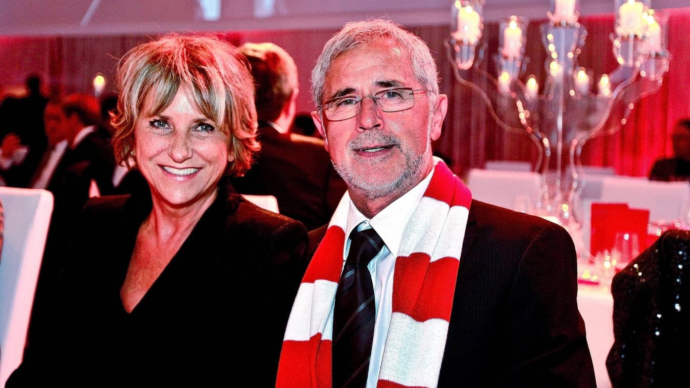 Uschi und Gerd Müller im Jahr 2012: Damals feierten sie gemeinsam den 60. Geburtstag von Uli Hoeneß.