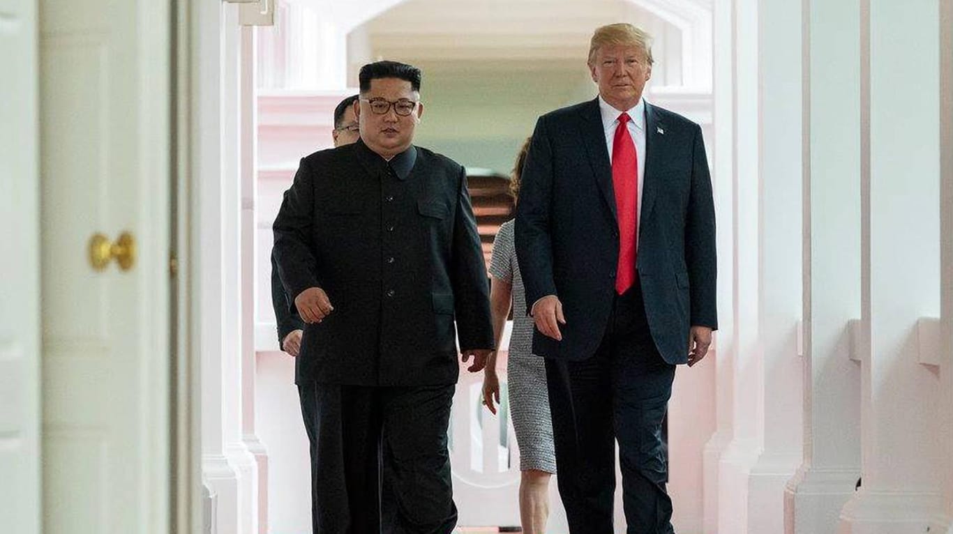 Trump trifft Kim Jong Un in Singapur: Trotz mehrerer persönlicher Gespräche verfügt Nordkorea immer noch über Atomwaffen.
