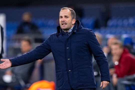 Hat mit Schalke Undog Schweinfurt zu Gast: Trainer Manuel Baum.