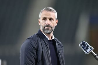 Ist mit Borussia Mönchengladbach bei Schachtjor Donezk gefordert: Trainer Marco Rose.