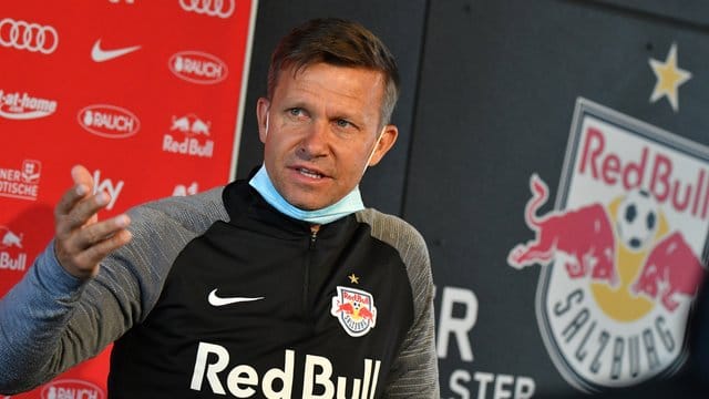 Jesse Marsch ist der Trainer von Red Bull Salzburg.