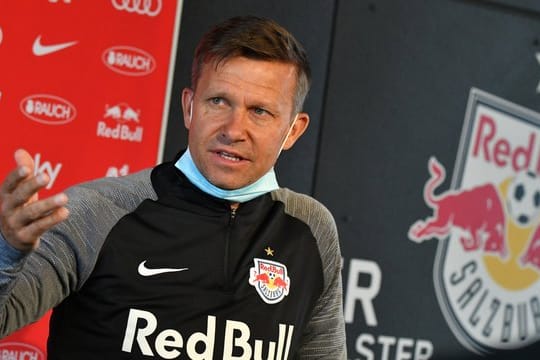 Jesse Marsch ist der Trainer von Red Bull Salzburg.