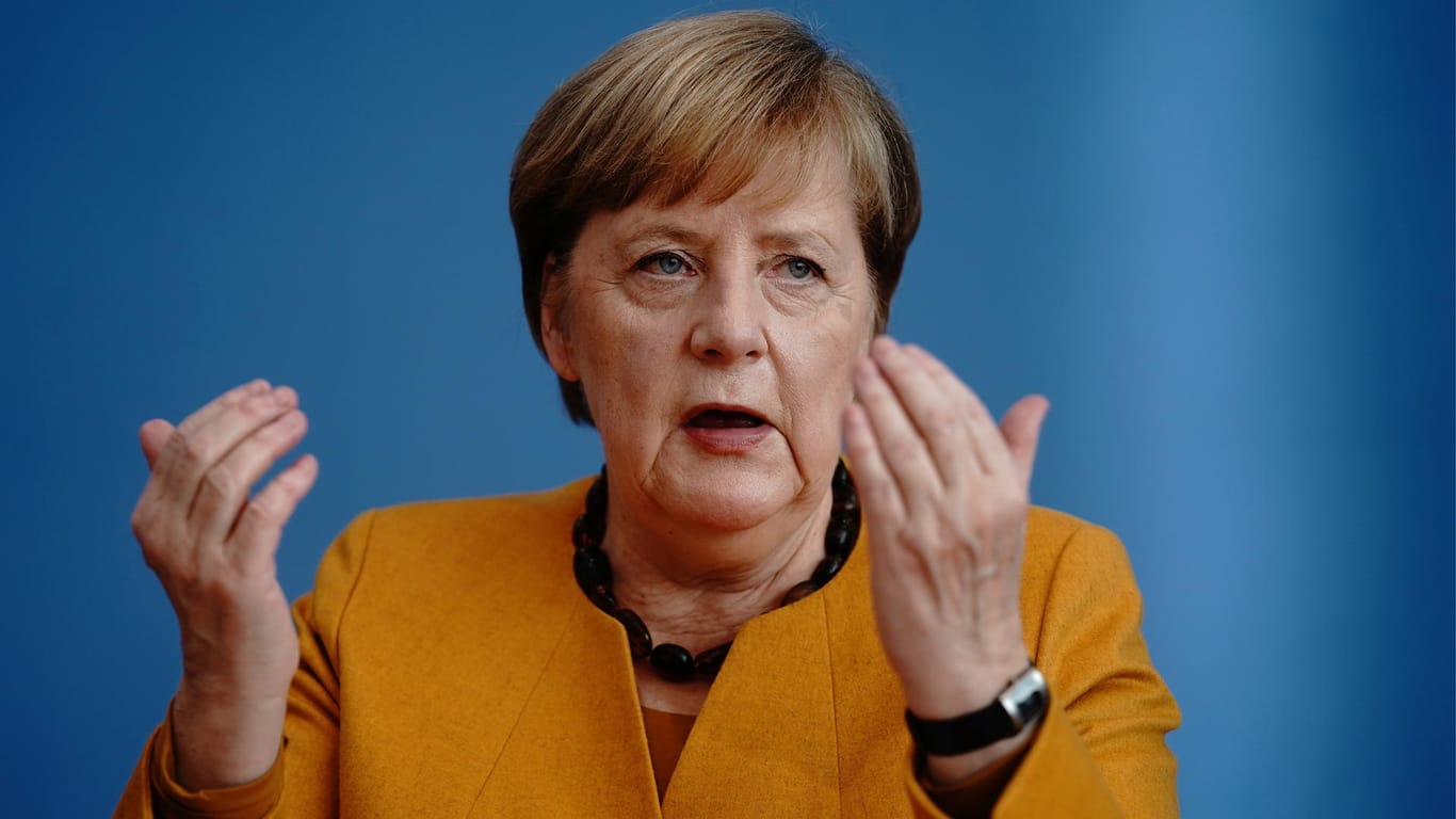 Angela Merkel: Die Bundesregierung ruft die Bevölkerung zu Vernunft auf.
