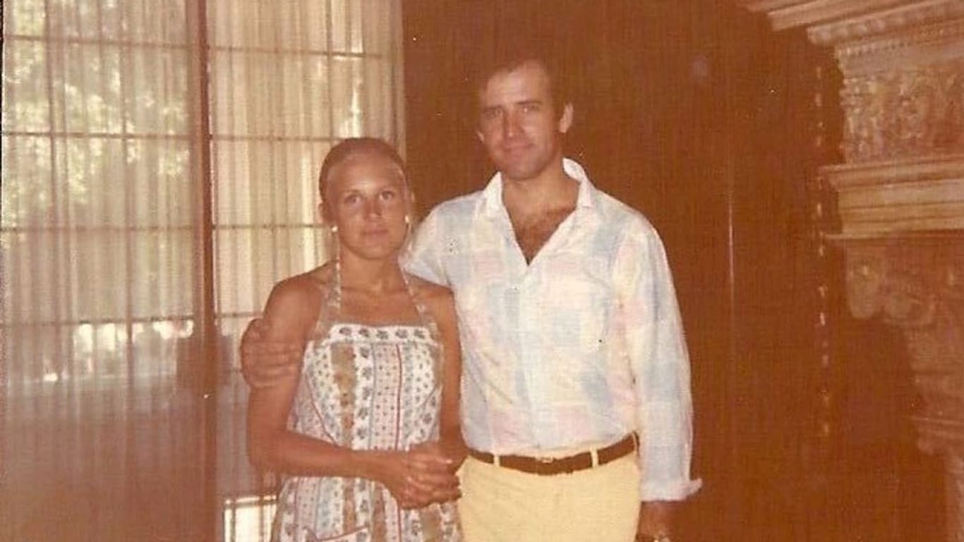 Verheiratet seit 1977: Es ist für Jill und Joe Biden jeweils die zweite Ehe. Jill Biden ließ sich für Biden von ihrem ersten Mann scheiden. Joe Biden hatte seine erste Frau durch einen Unfall verloren.