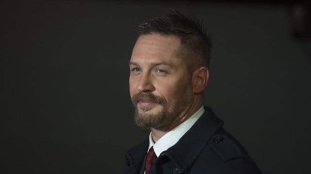 Schauspieler Tom Hardy kommt 2016 zur Premiere des Film "The Revenant".