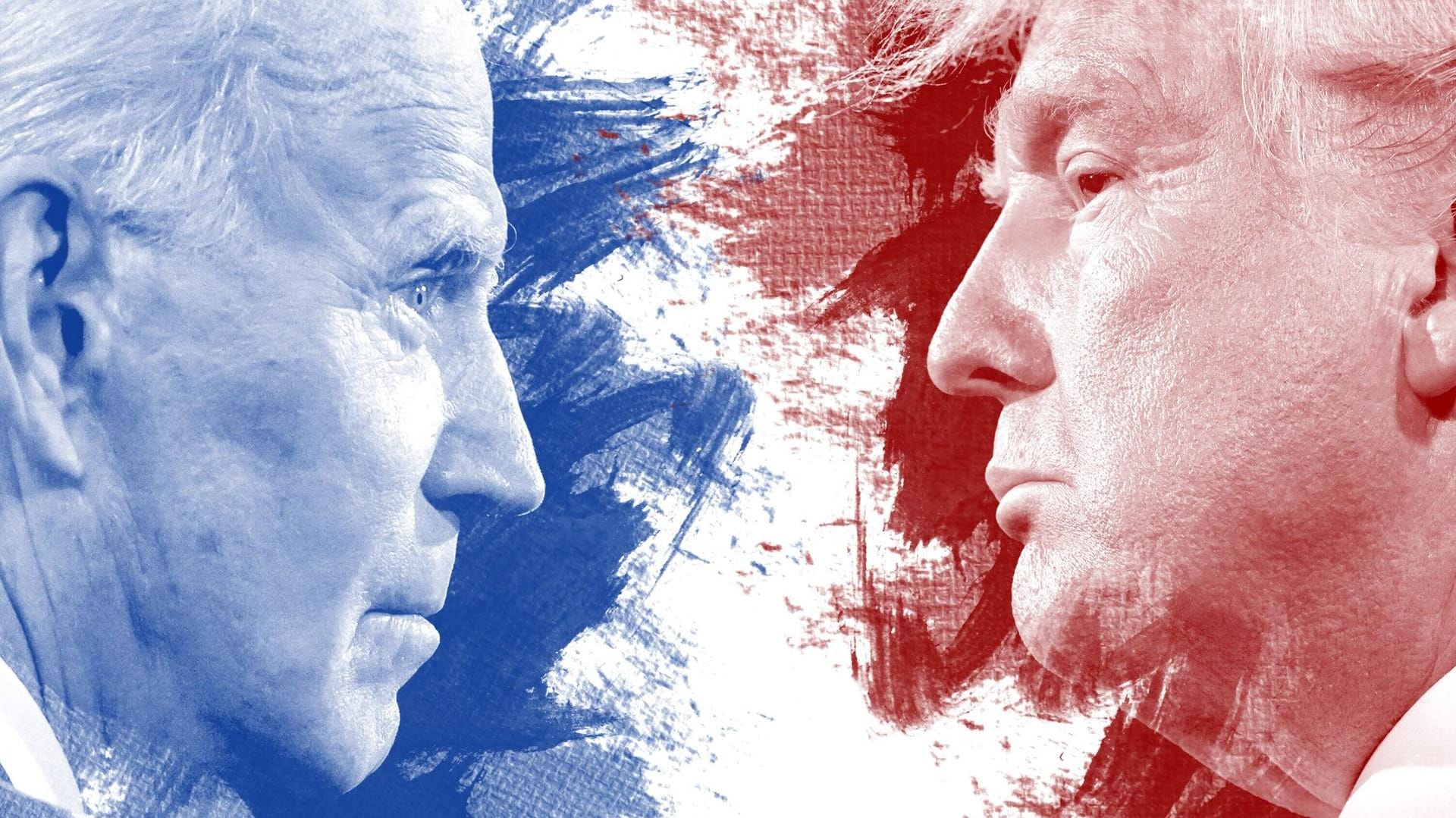 Wahlnacht in den USA: Joe Biden und Donald Trump kämpfen um die Präsidentschaft.