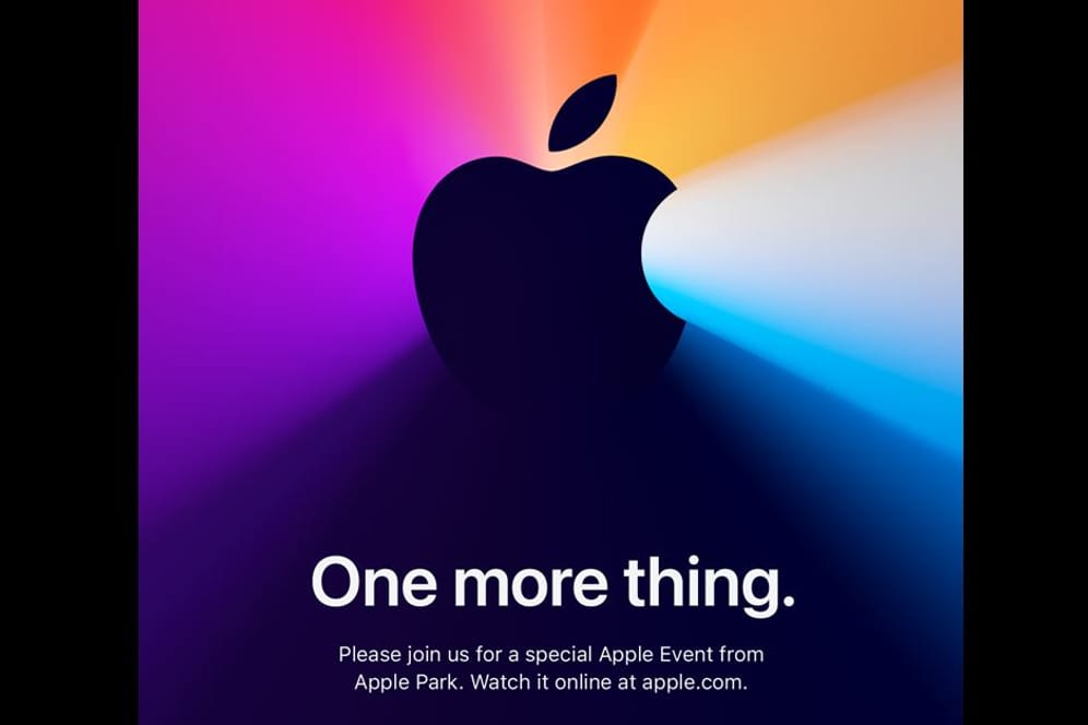 Die Einladung von Apple: Das Unternehmen will wohl neue Geräte vorstellen.