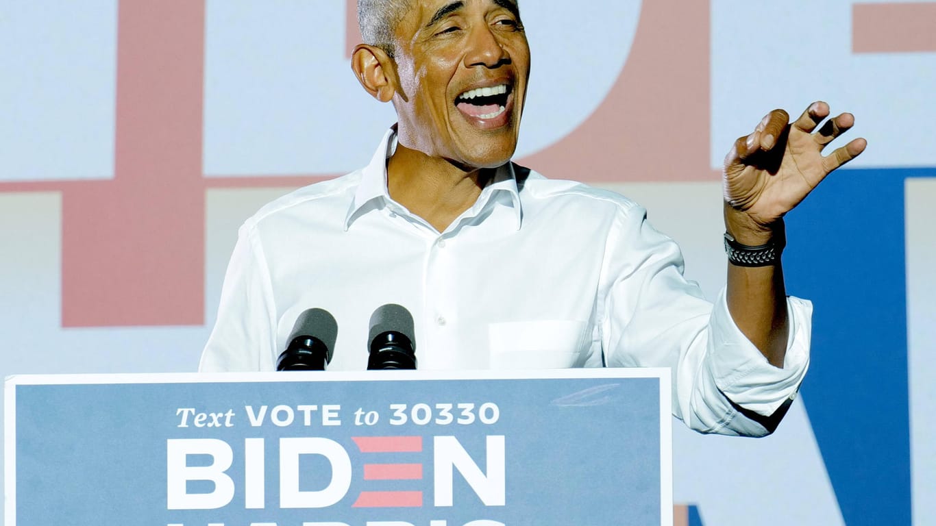USA: Auch Barrack Obama unterstützt Joe Biden.