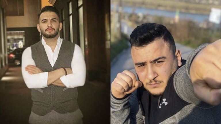 Diese beiden Männer haben offenbar eine Passantin und einen Polizisten gerettet: Recep Tayyip Gültekin (l.) und Mikail Özen wurden während des Anschlags zu mutigen Helfern.