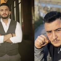 Diese beiden Männer haben offenbar eine Passantin und einen Polizisten gerettet: Recep Tayyip Gültekin (l.) und Mikail Özen wurden während des Anschlags zu mutigen Helfern.
